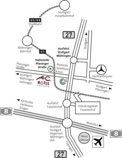 A.C. Hotel Hoferer Щутгарт Екстериор снимка